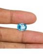 Blue Zircon 6.84 Carat 
