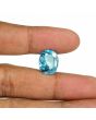 Blue Zircon 15.31 Carat 