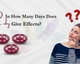 In How Many Days Does Ruby Give Effects?