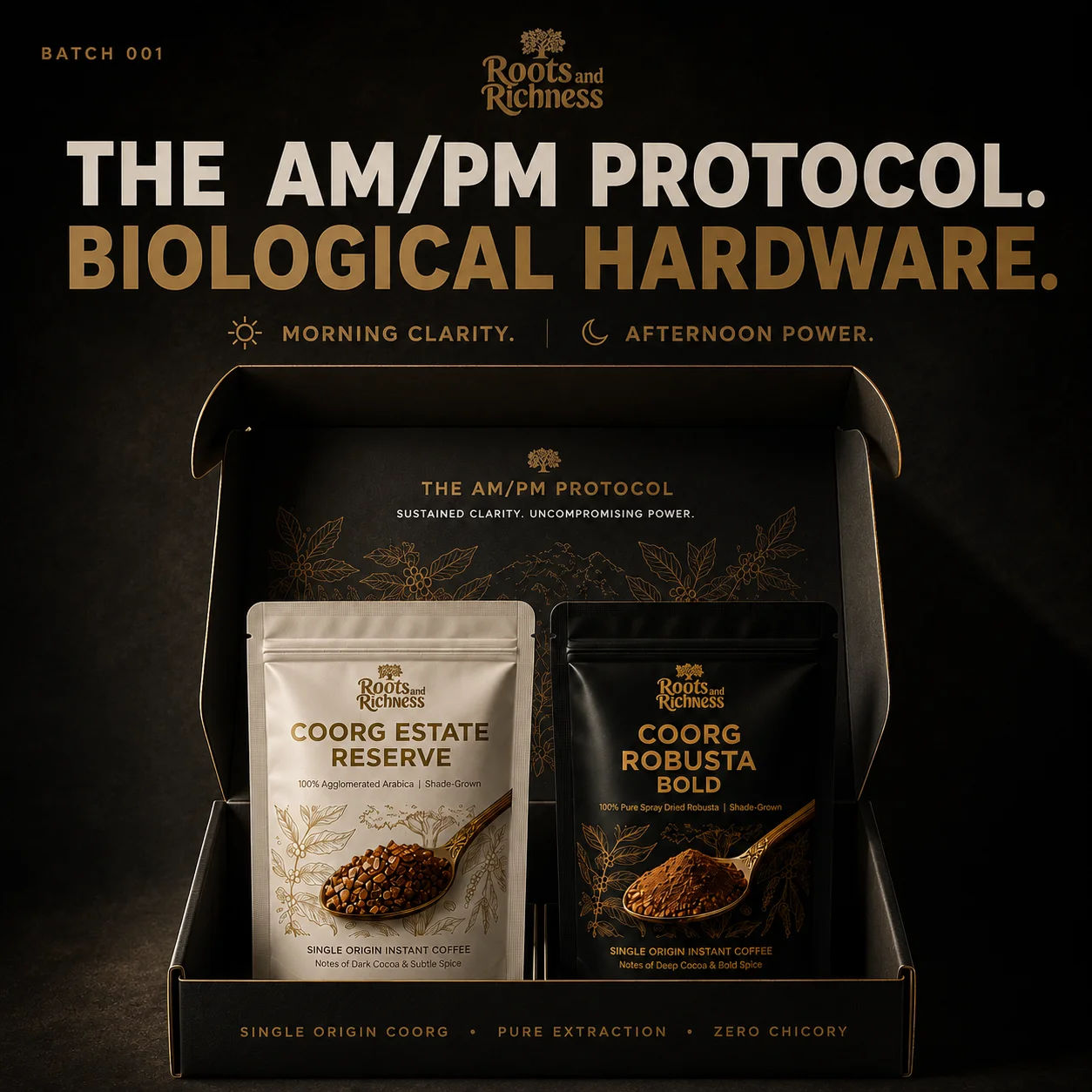The AM/PM Protocol - As featured in Wood-Pressed vs. Cold-Pressed Oil: What is the Difference?