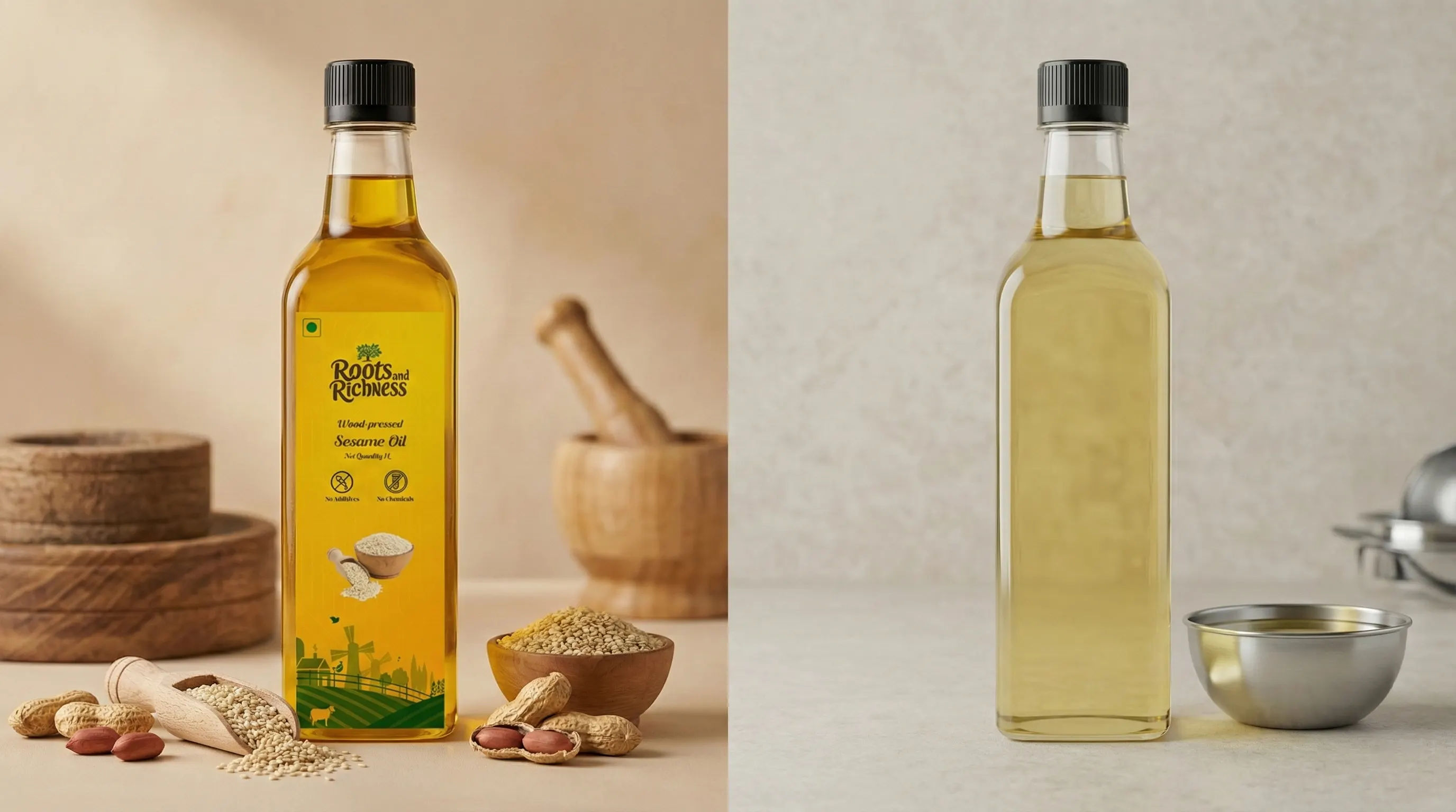 Wood-Pressed vs. Cold-Pressed Oil: What is the Difference?