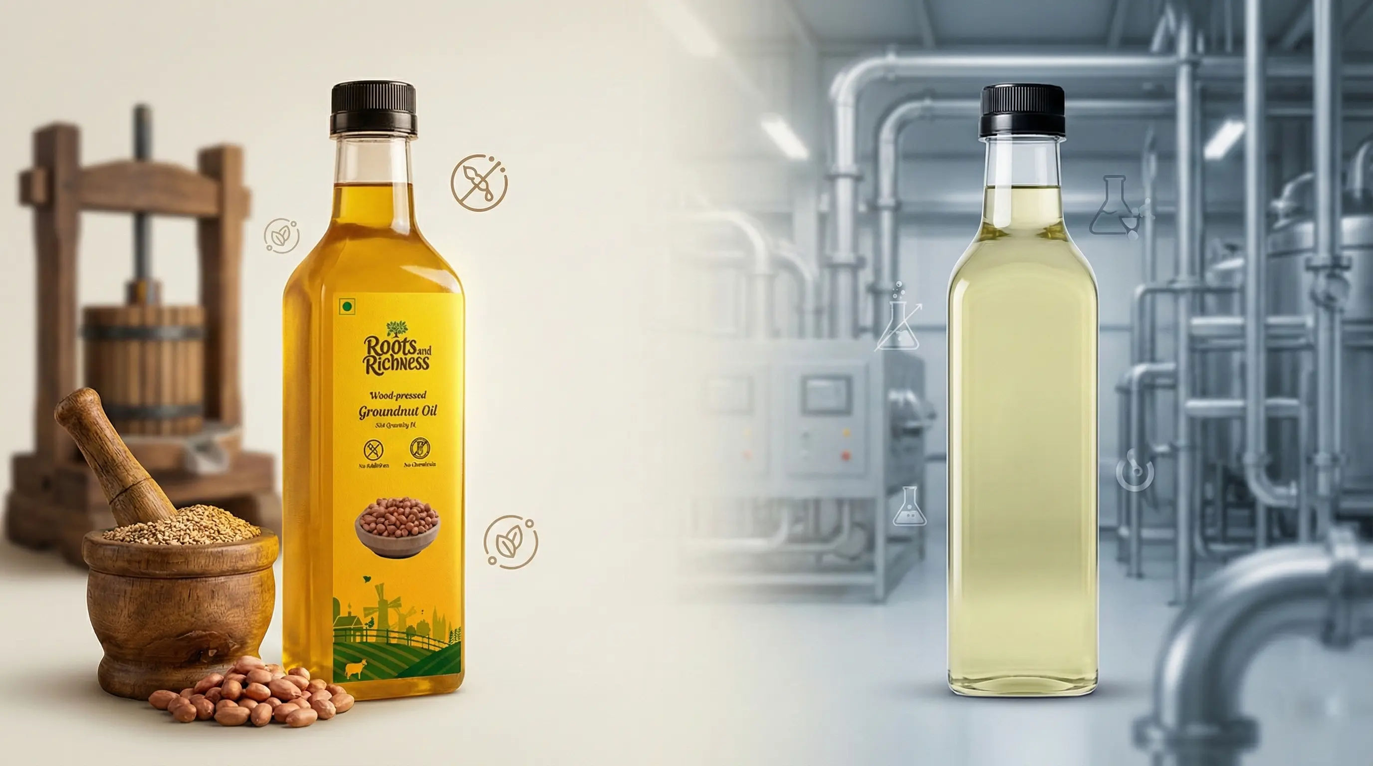 Wood-Pressed Oils vs Refined Oils: Which Is Better for Health?