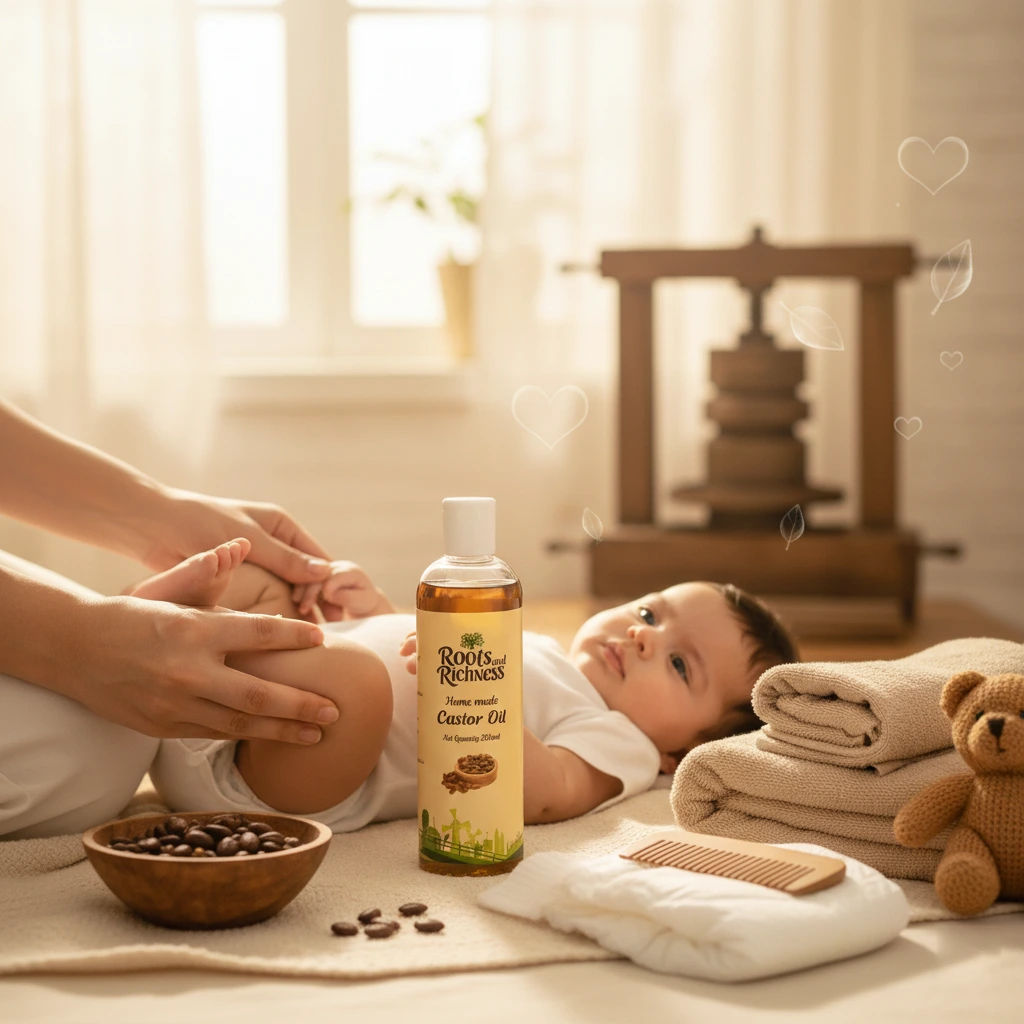 Complete Guide to Castor Oil for Baby Massage Wellness