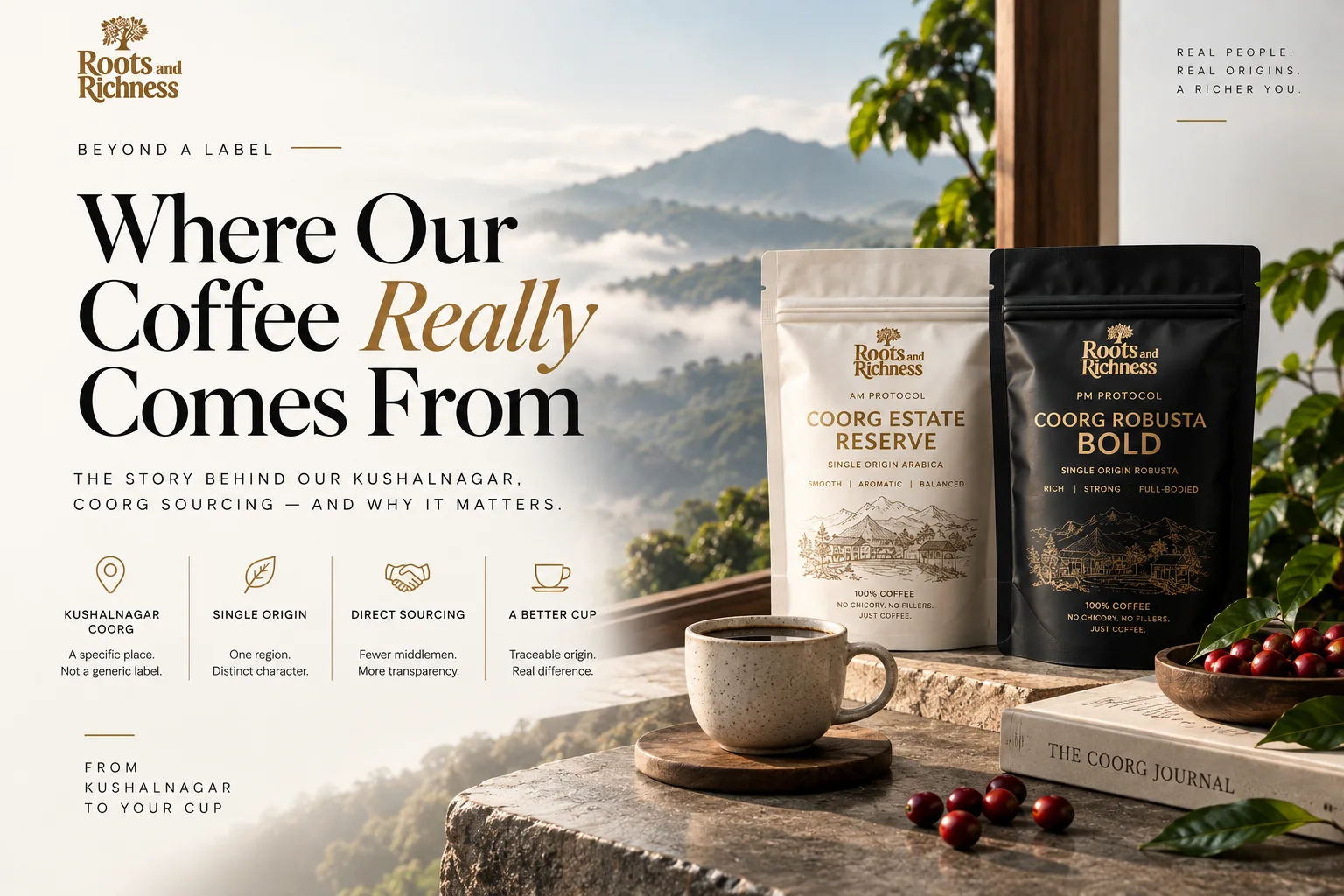 Where Does AM/PM Protocol Coffee Actually Come From? Our Kushalnagar Sourcing, Explained