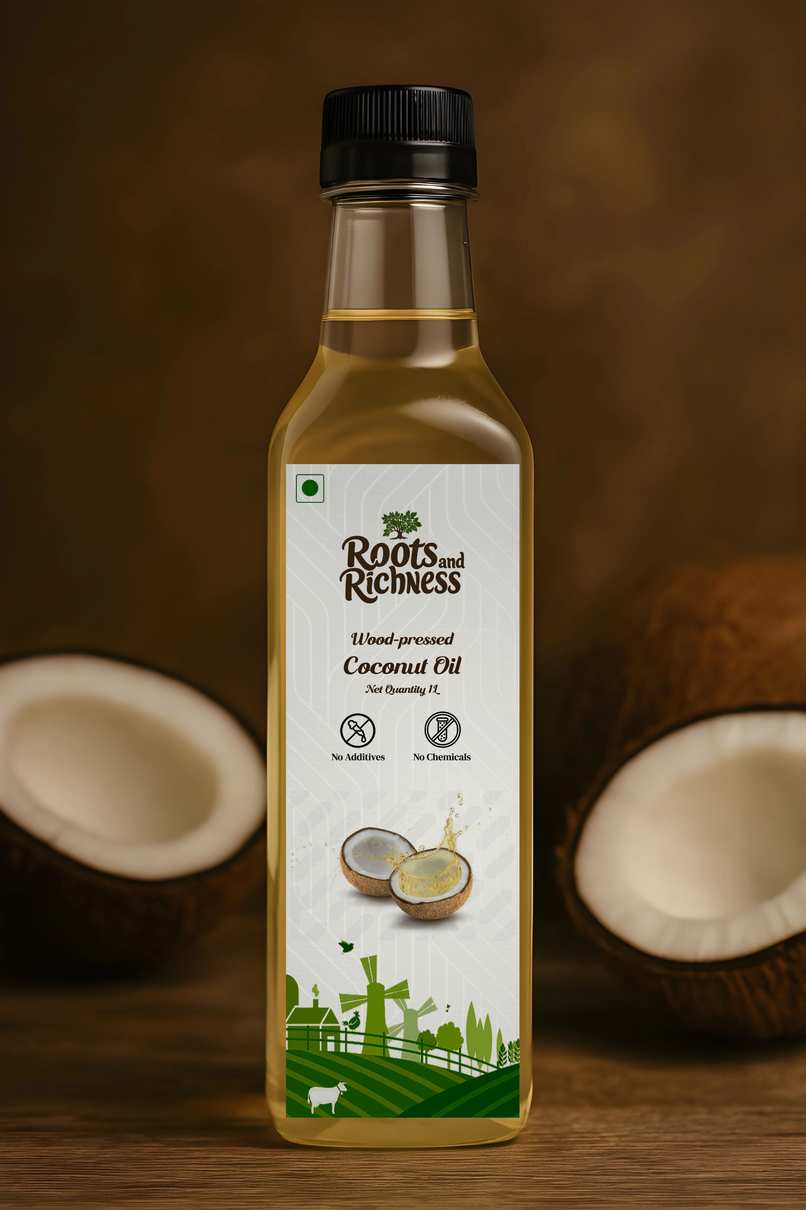 Heritage Wood Pressed Coconut Oil (First Extract) thumbnail 2