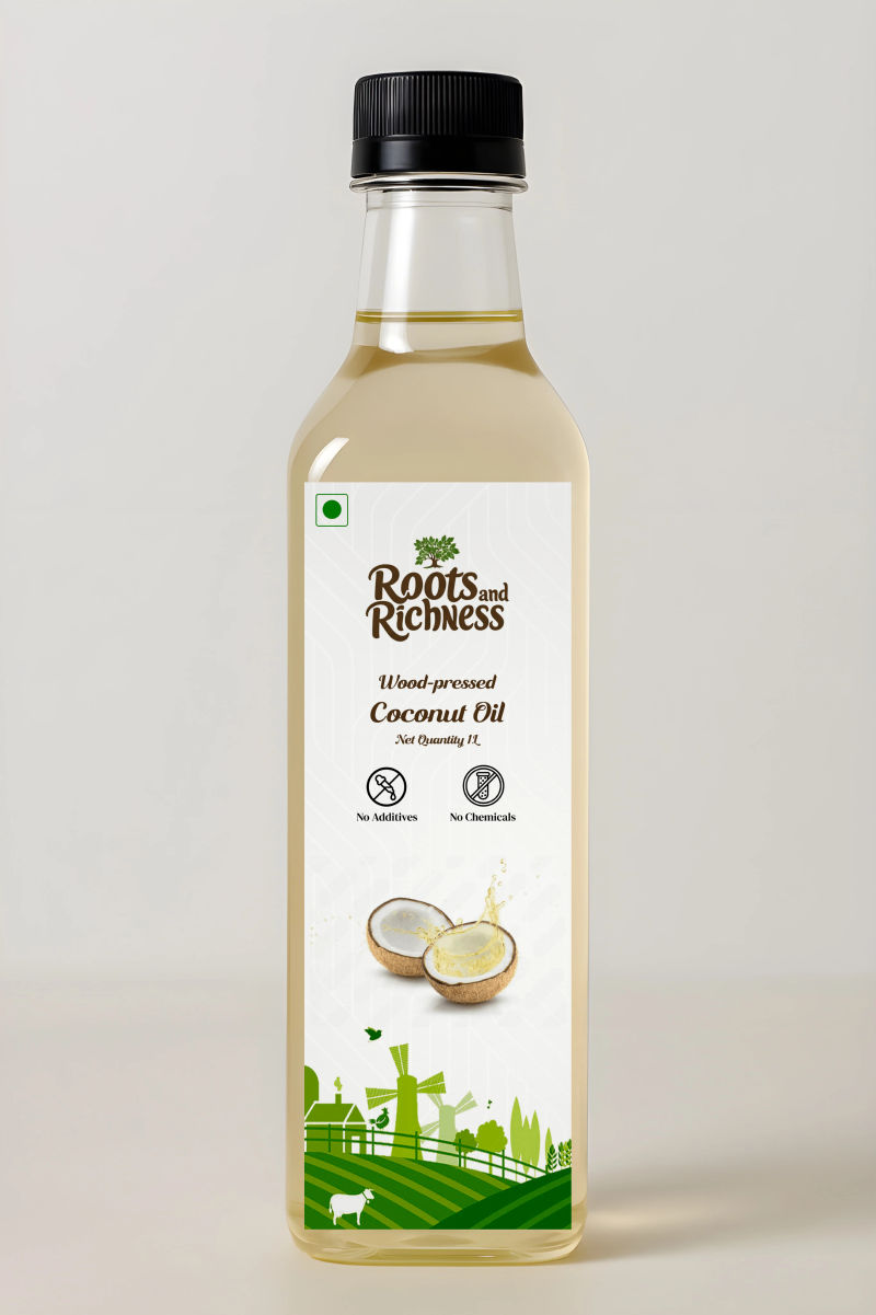 Heritage Wood Pressed Coconut Oil (First Extract) image 1