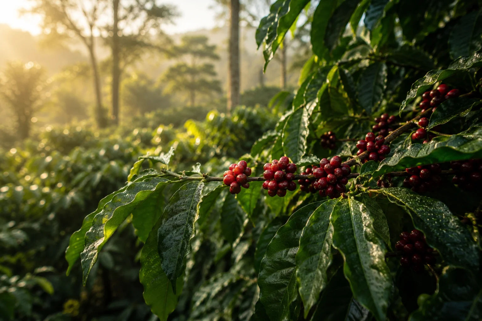 Coorg coffee estate sourcing — single-origin Arabica and Robusta