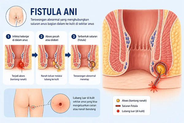 Visualisasi Fistula Ani