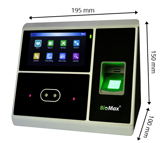 N-UFace 602 Time and Attendance with Access Control