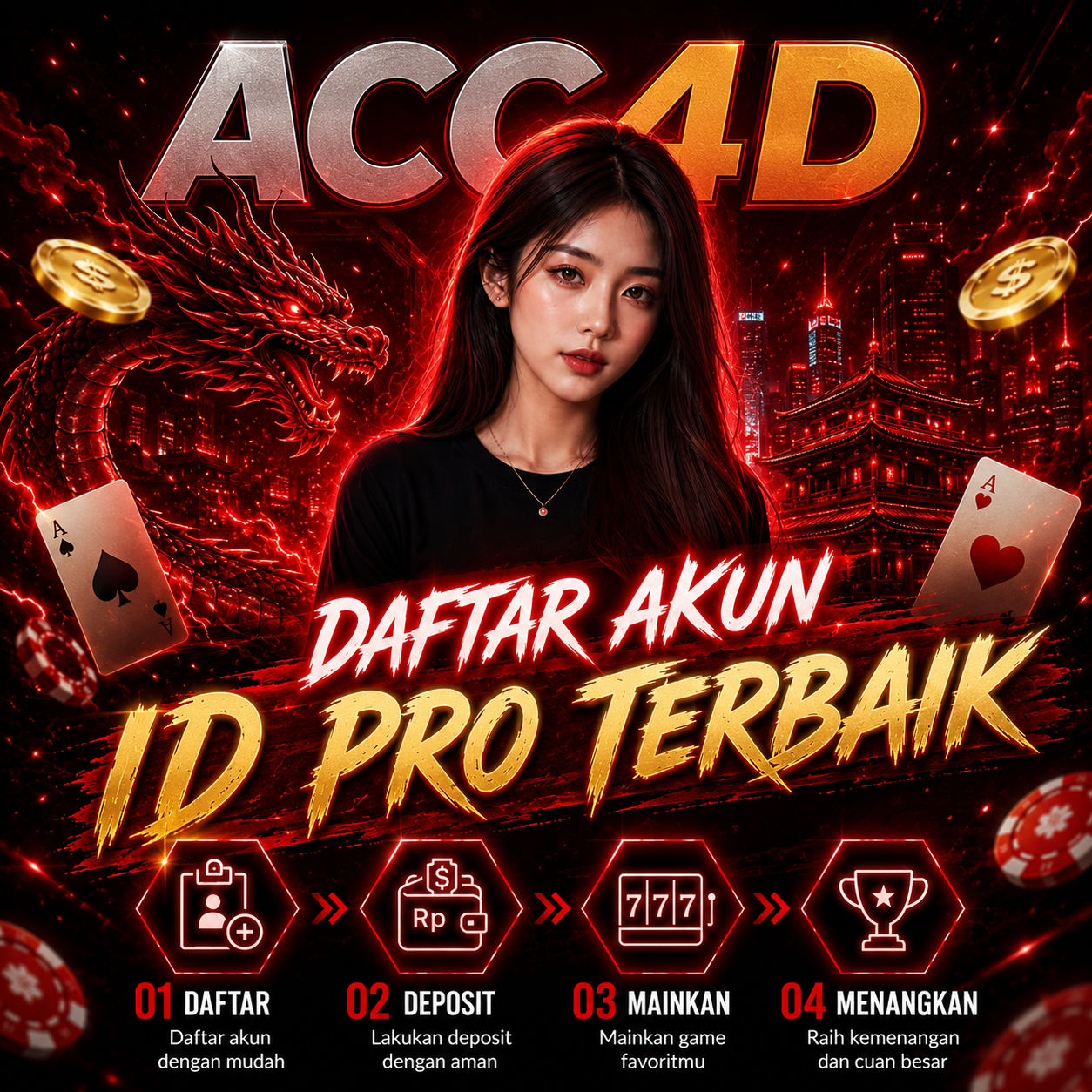ACC4D : Cara Mendaftar Akun Admin Pro Di Situs Game Resmi Terbaik Masa Kini