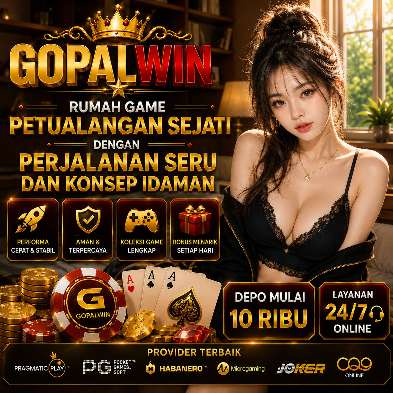 banner GOPALWIN * Rumah Game Petualangan Sejati dengan Perjalanan Seru dan Konsep Idaman
