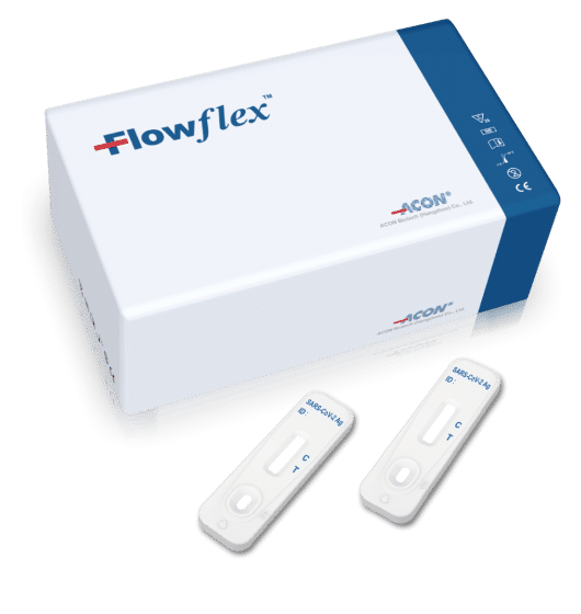 FlowflexTM SARS‐CoV‐2 Antigen Rapid LFT Covid Test (box of 25)