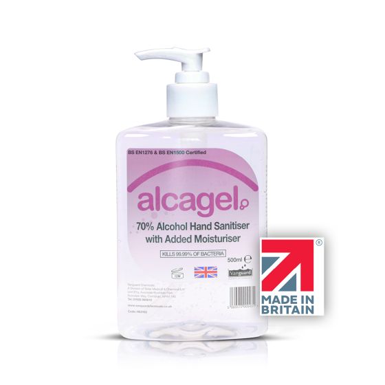 Vanguard Alcagel® 70% Alcohol Hand Sanitiser (500ml)