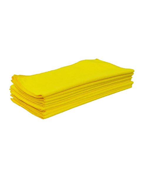 Microfibre Cloths Yellow 230gsm (10)