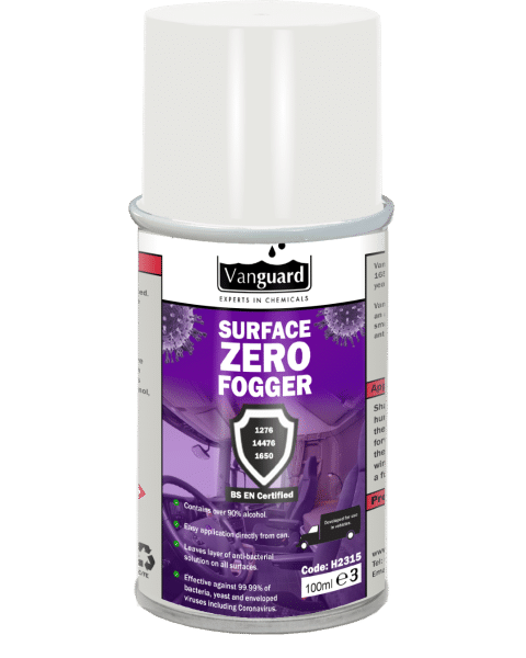 Vanguard Surface Zero Anti-Viral Fogger (100ml) BSEN 14476