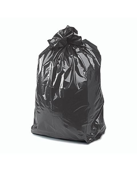 Premium Black Wheelie 54" Bin Liners (100)