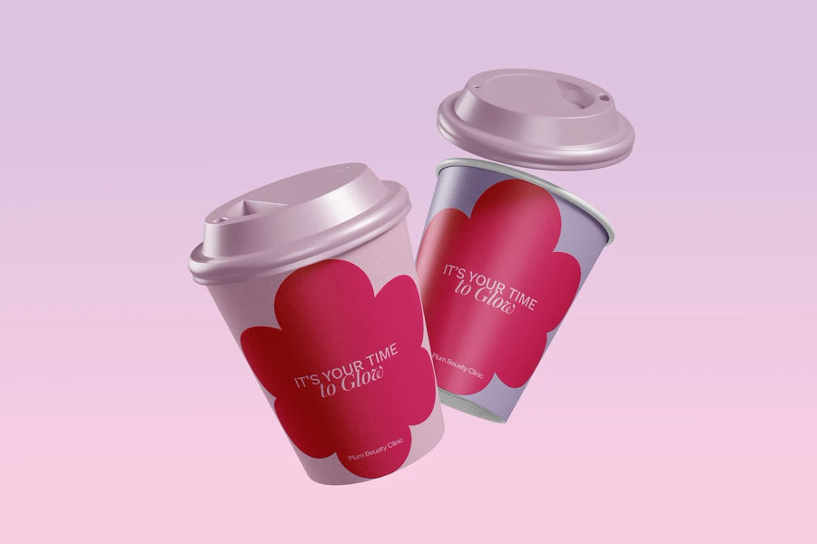 PLÜM | Beauty Clinic Branding & Visual Identity