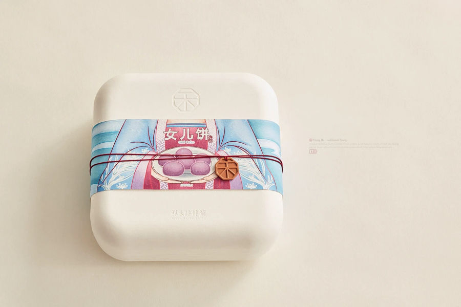 【祥禾饽饽铺】时令糕点包装 Tradition cake packaging
