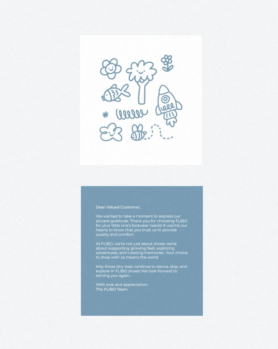 FLIBO® | Children's footwear | Logo & Packaging Design