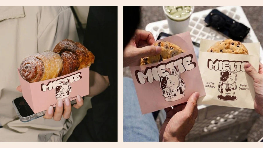 Miette — Coffee & Bakery Brand Identity