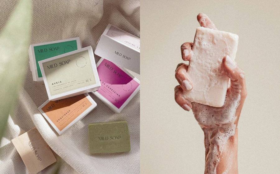 Mild Soap - Handmade Soap Packaging