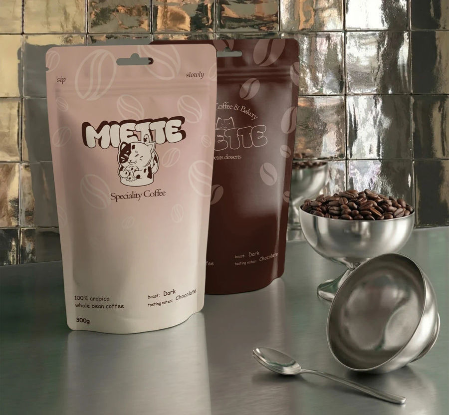 Miette — Coffee & Bakery Brand Identity