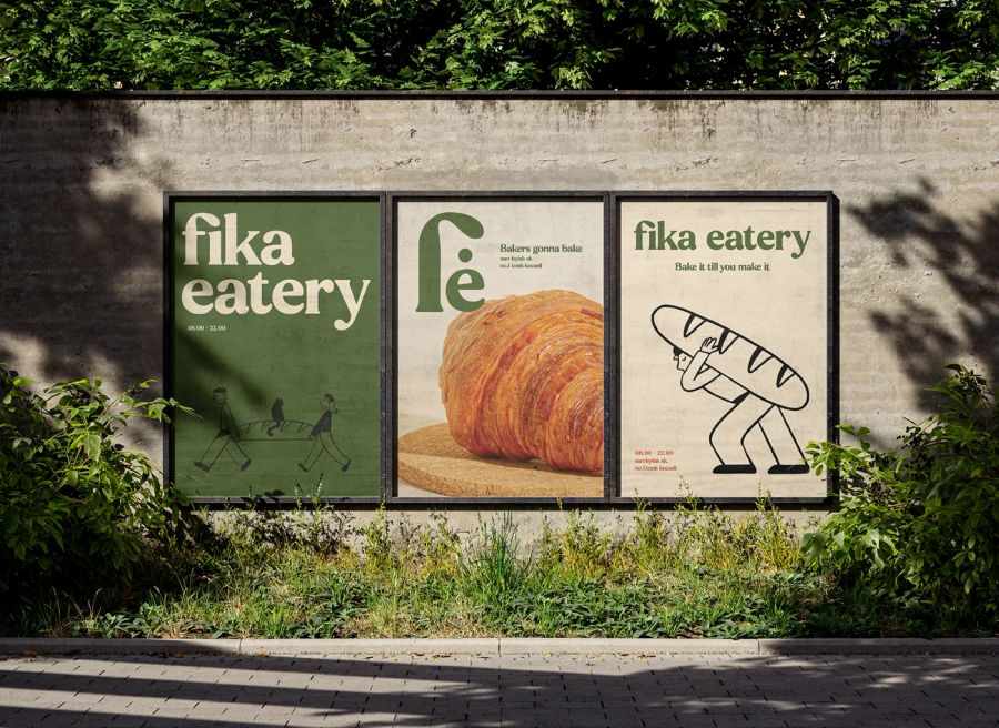 Fika Eatery branding