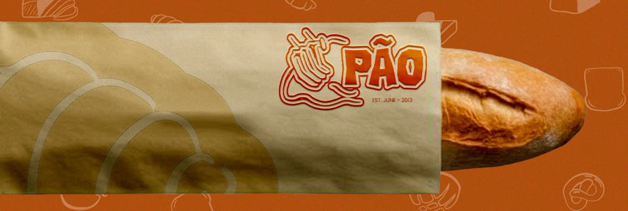 PÃO — Visual Identity & Bakery Branding