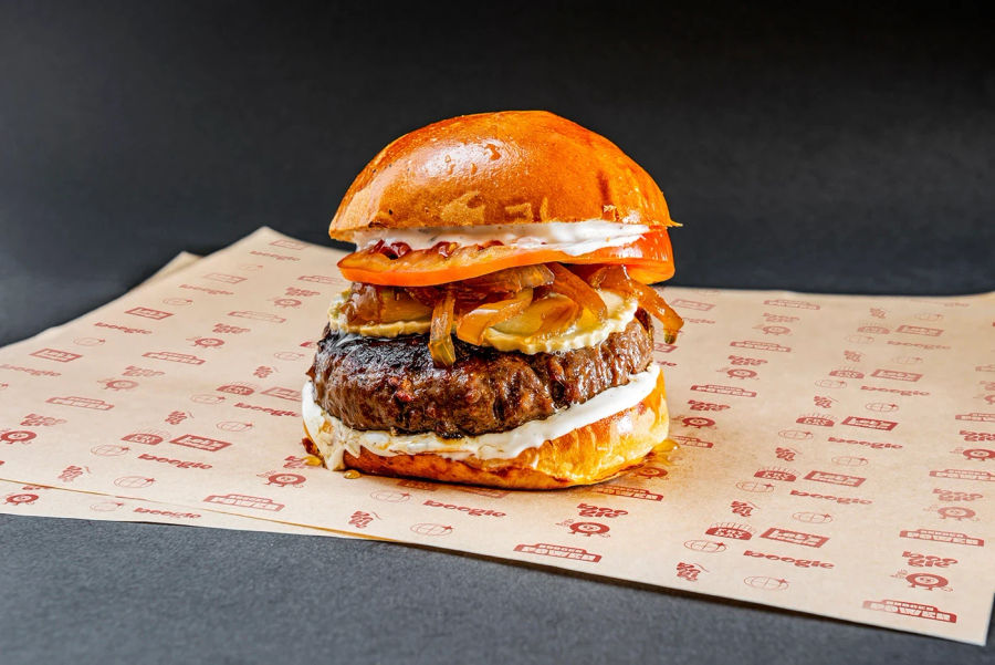 Boogie - premier burger joint | Branding