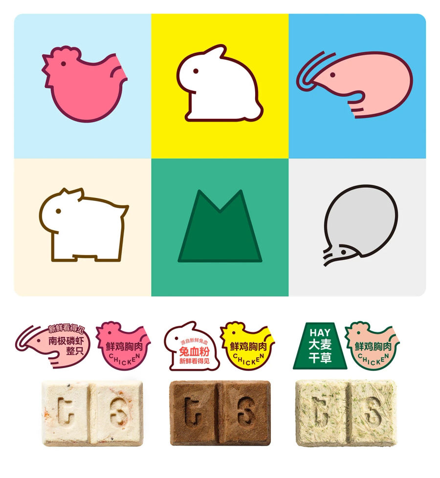 ts同食品牌系统&掰掰饼干系列包装设计 Pet Food Brand&Packaging Design