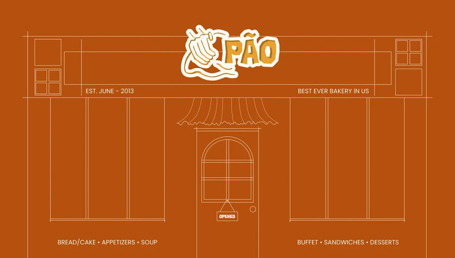 PÃO — Visual Identity & Bakery Branding