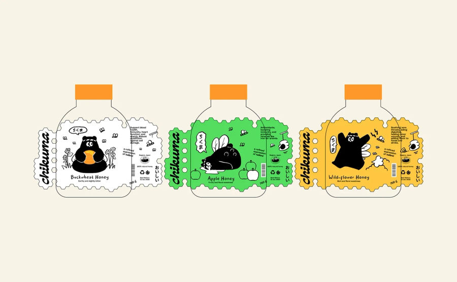 Chikuma Honey Packaging