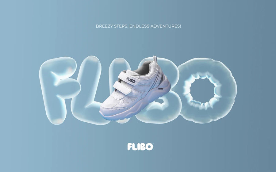 FLIBO® | Children's footwear | Logo & Packaging Design