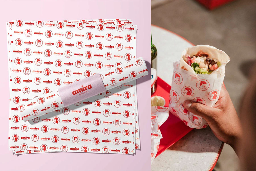 Amira Shawarma - Branding