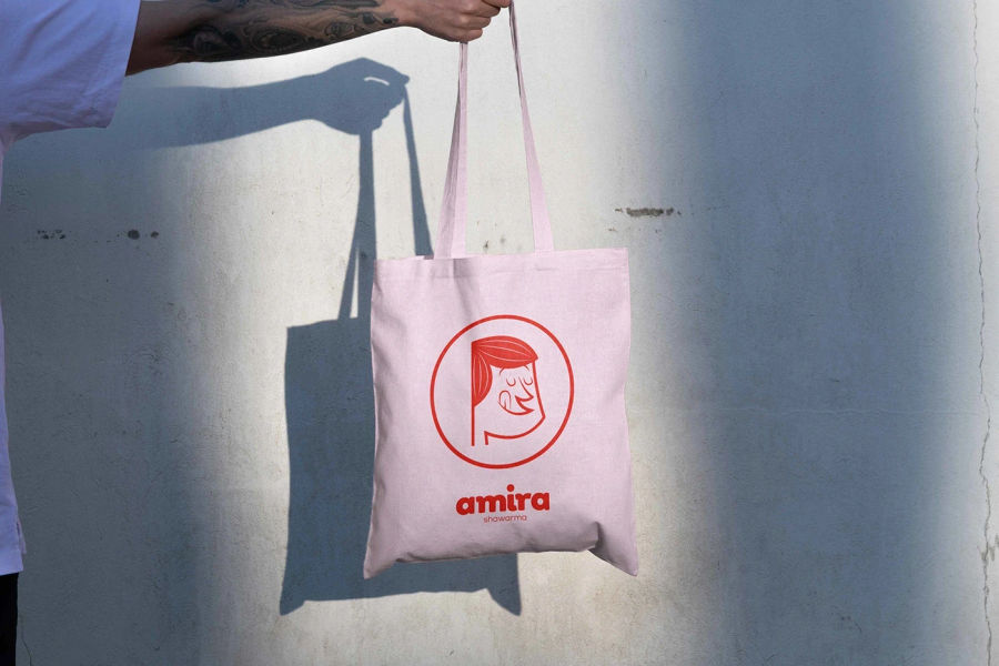 Amira Shawarma - Branding