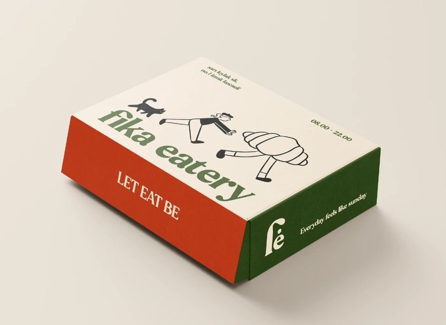 Fika Eatery branding