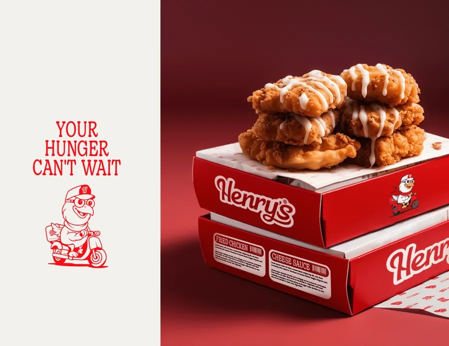 Henry's - food on the move | Branding