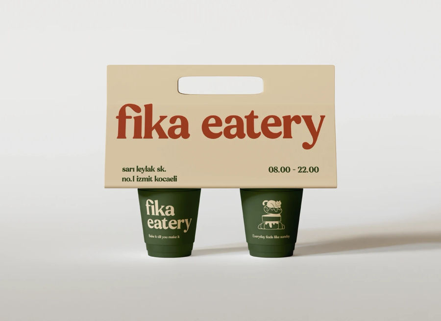 Fika Eatery branding