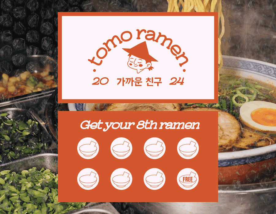 TOMO / Brand Identity of an asian restaurant cafe