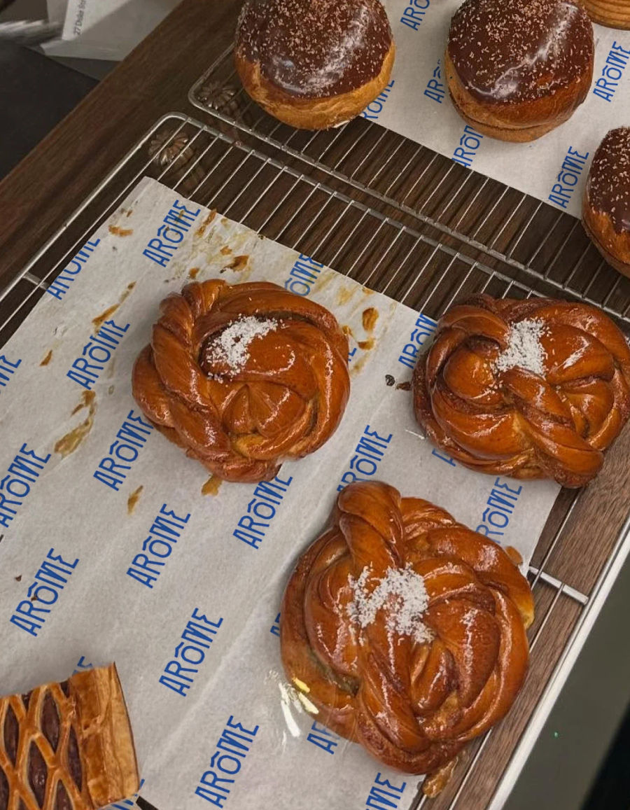 Arome Visual Identity & Bakery Branding