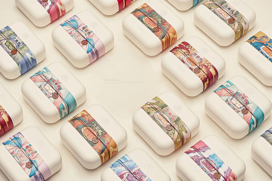 【祥禾饽饽铺】时令糕点包装 Tradition cake packaging
