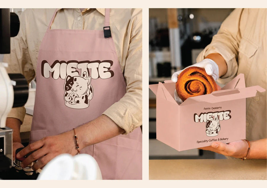 Miette — Coffee & Bakery Brand Identity