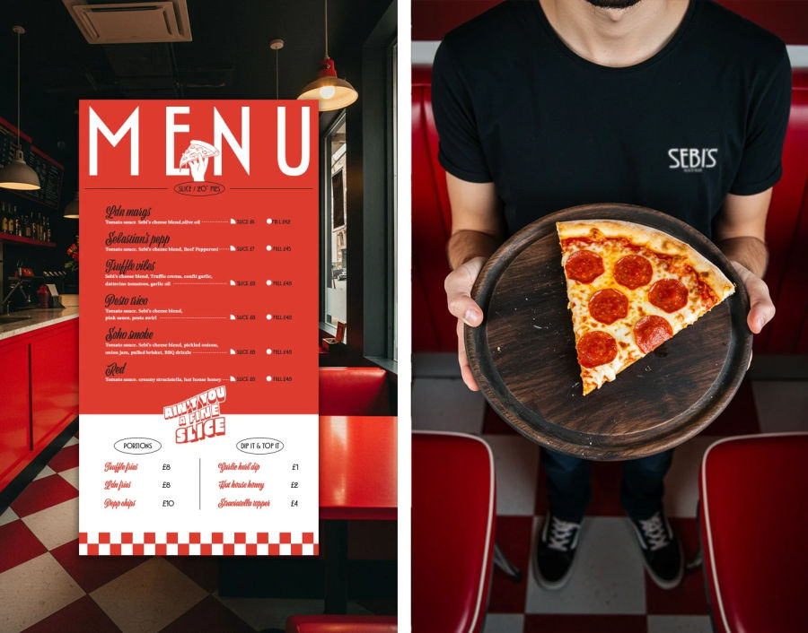 SEBI'S - Slice Bar - Branding