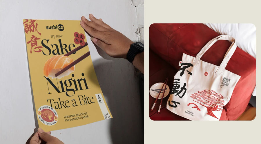 Sushico - Branding & Packaging
