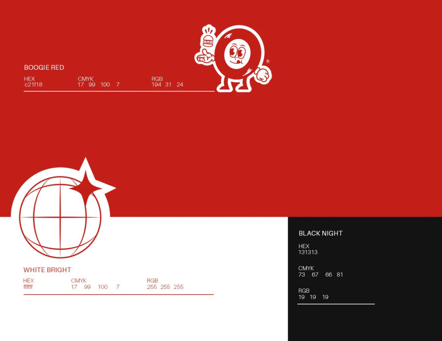 Boogie - premier burger joint | Branding