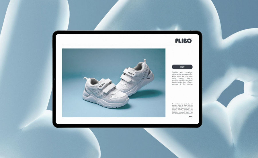 FLIBO® | Children's footwear | Logo & Packaging Design