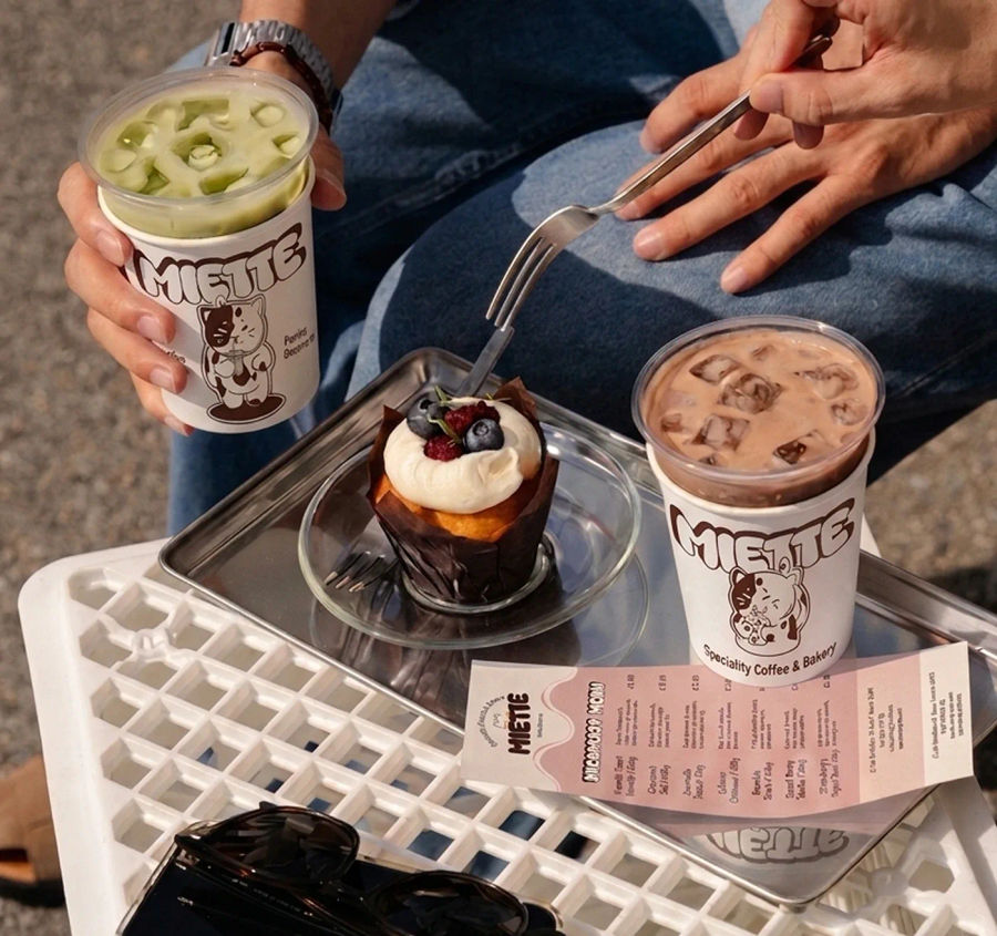 Miette — Coffee & Bakery Brand Identity