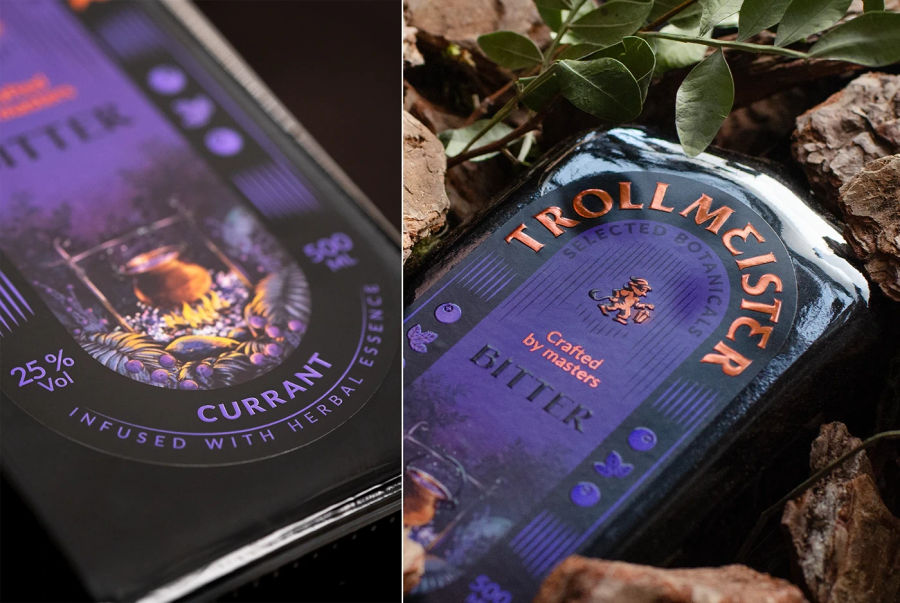 Trollmeister Bitters Packaging Design