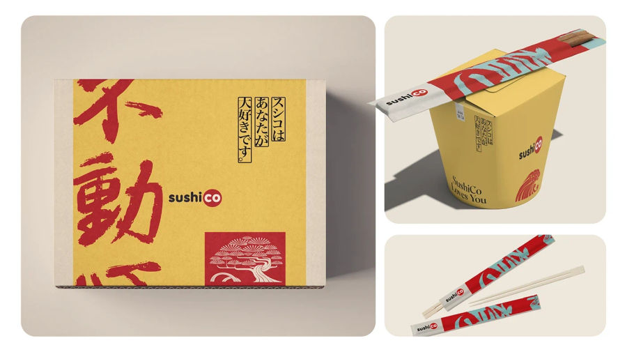Sushico - Branding & Packaging