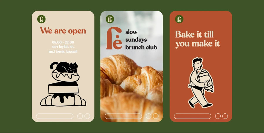 Fika Eatery branding